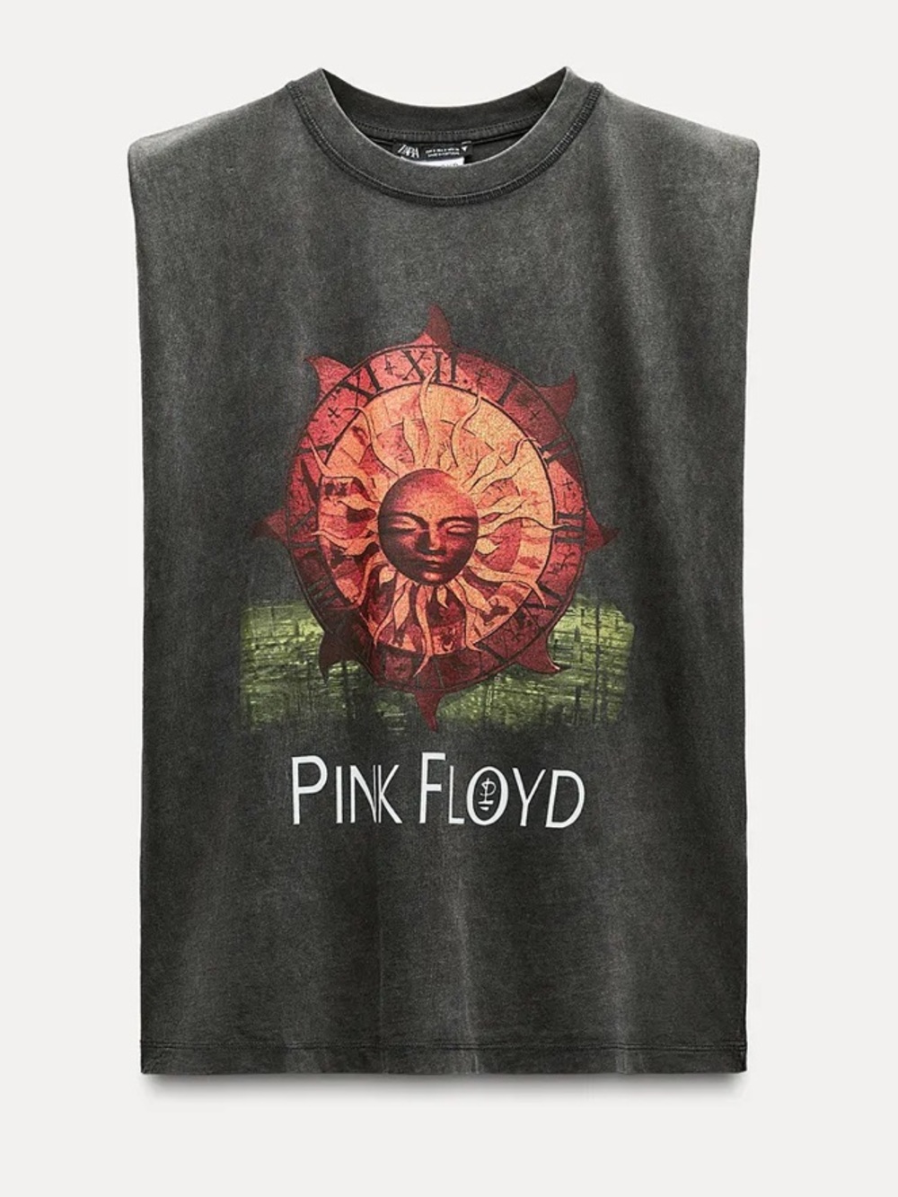 Pink Floyd Graphic Tee - Black with Red Sun